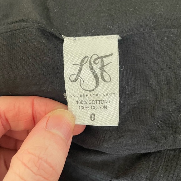 NWT LoveShackFancy Naya Jacket Quilted Embroidered Beaded Black Women's Size 0 - Picture 7 of 11